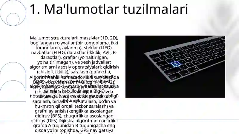 Algoritmlash asoslari 3