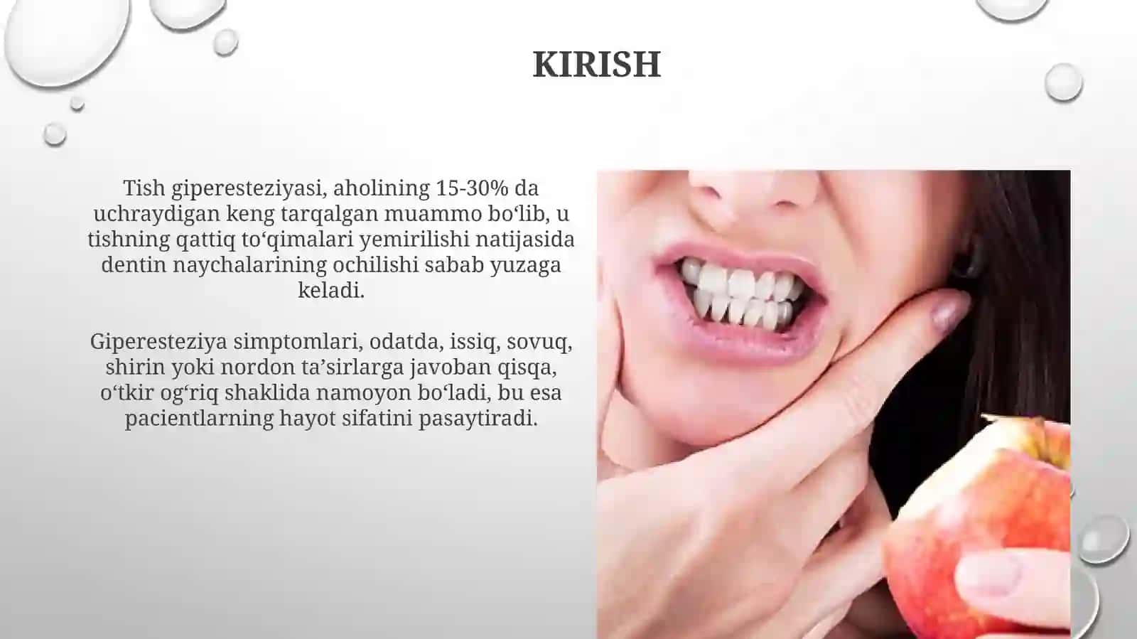 Tishlarning giperesteziyasi 3