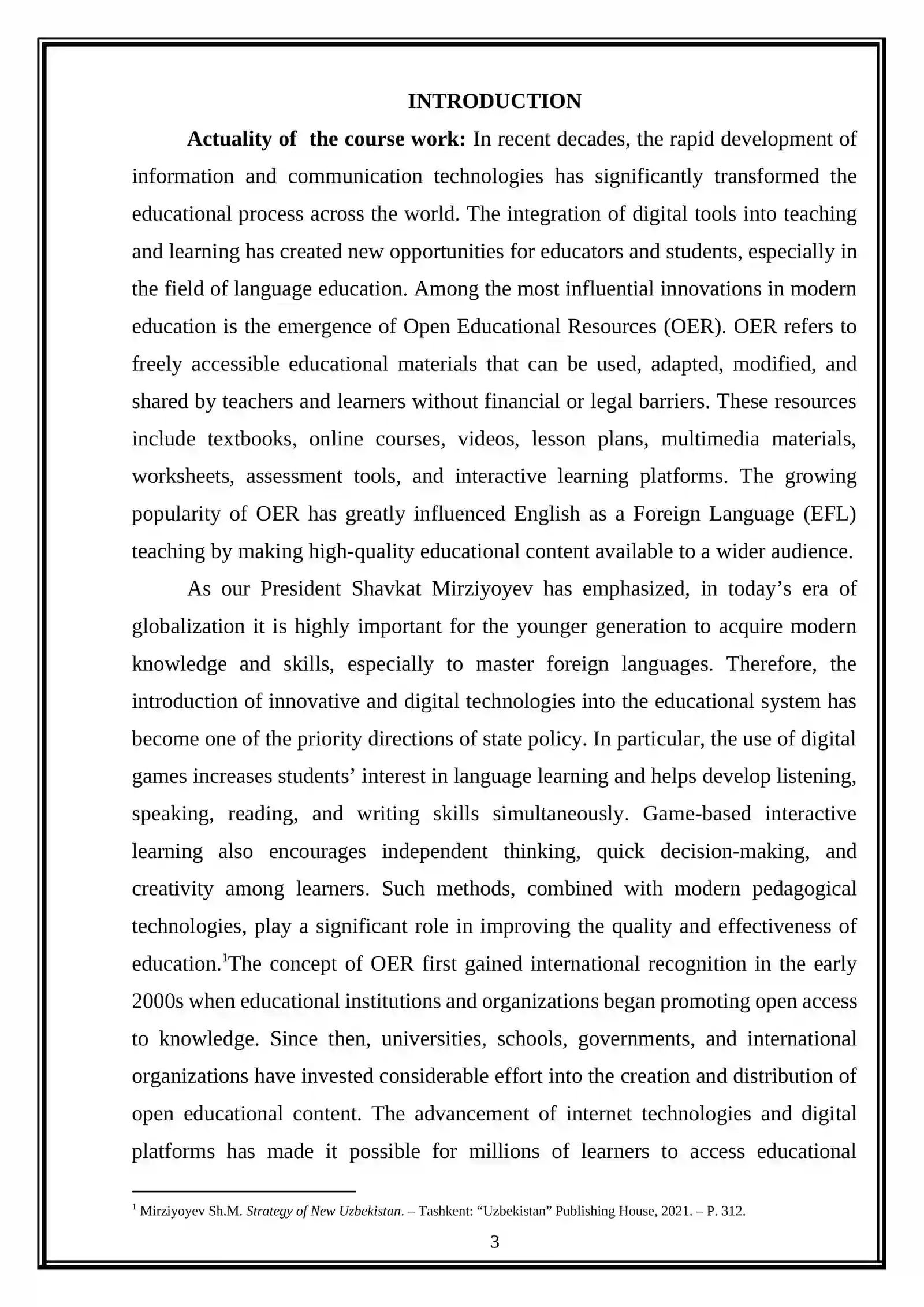 Open Educational Resources in EFL 3