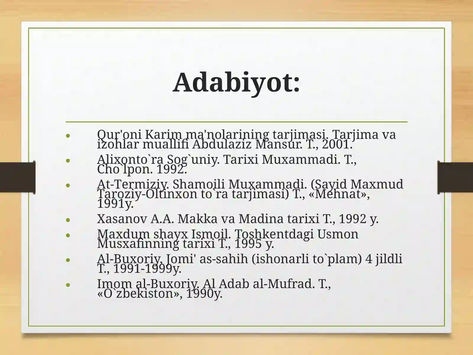 Islom dini tarixiva mohiyati 3