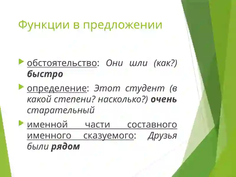 Наречие 3