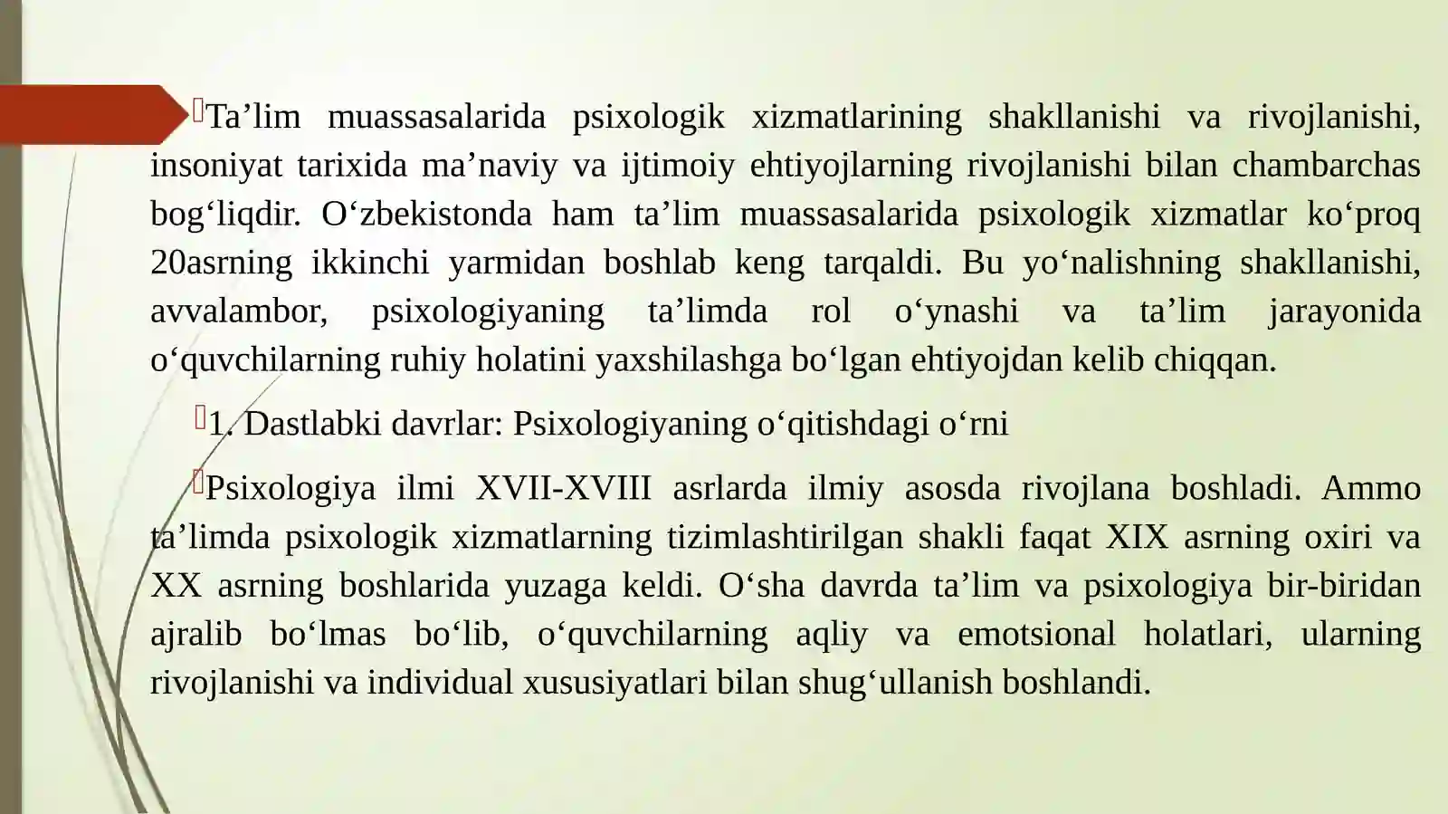 Psixologik xizmat faoliyati 3