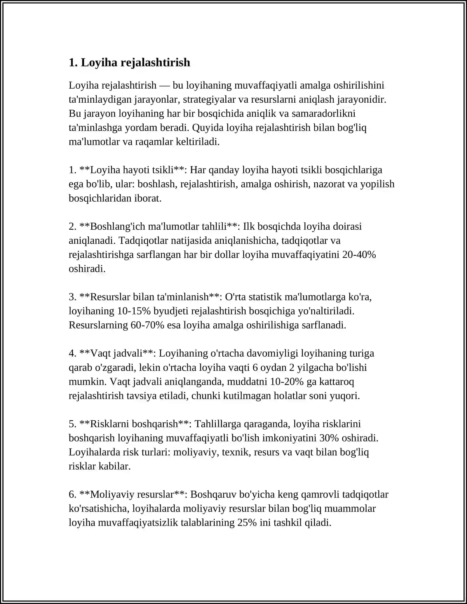 LOYIHA VA QIDIRUV ISHLARI PUDRATI 3
