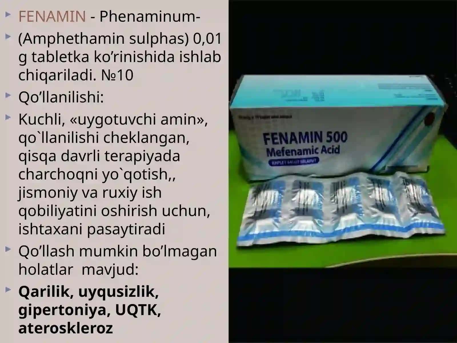 Psixostimulyatorlar, depressiyaga qarshi vositalar, nootrop vositalar 3