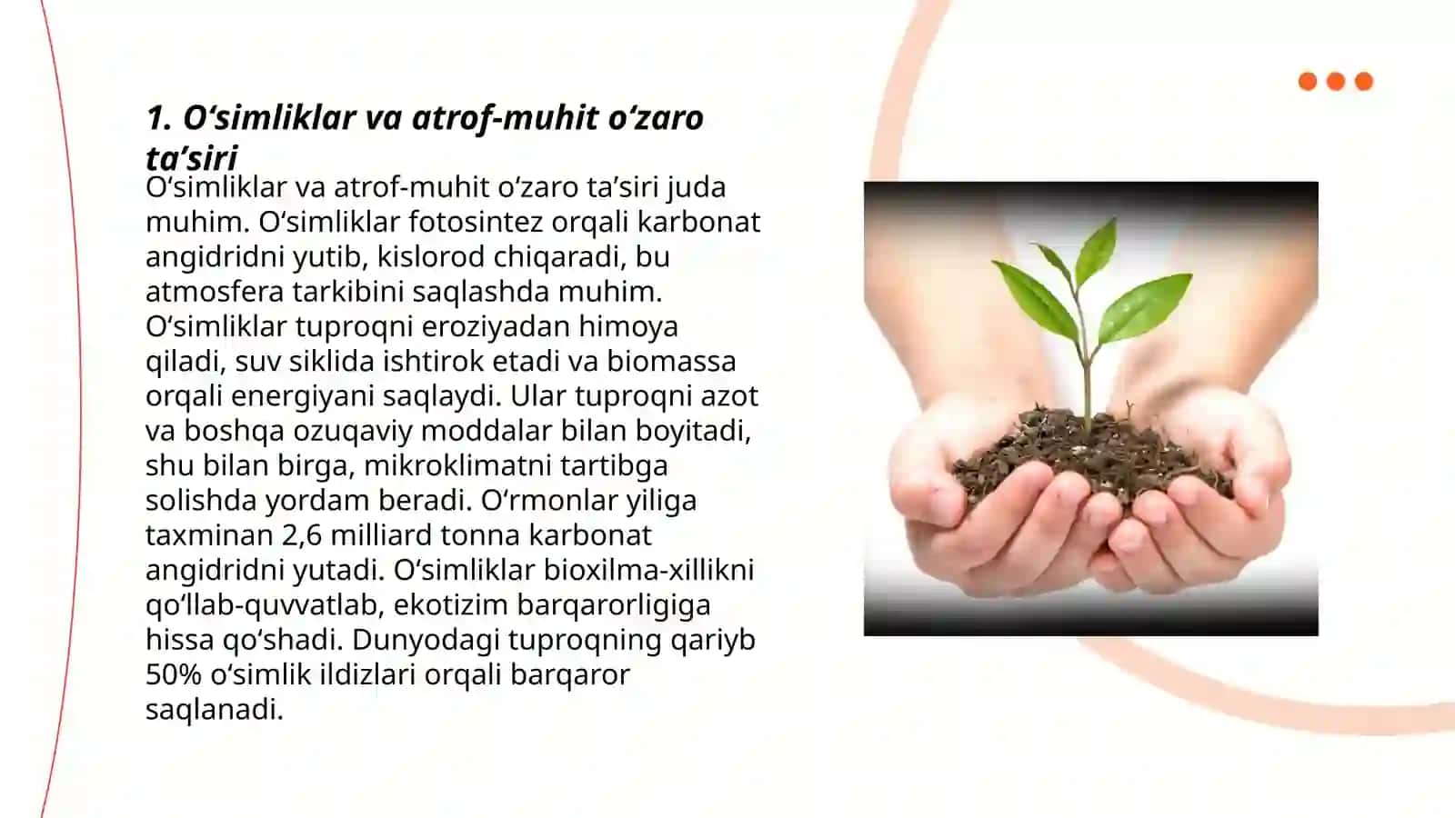 Oʻsimliklar ekologiyasi asoslari 3