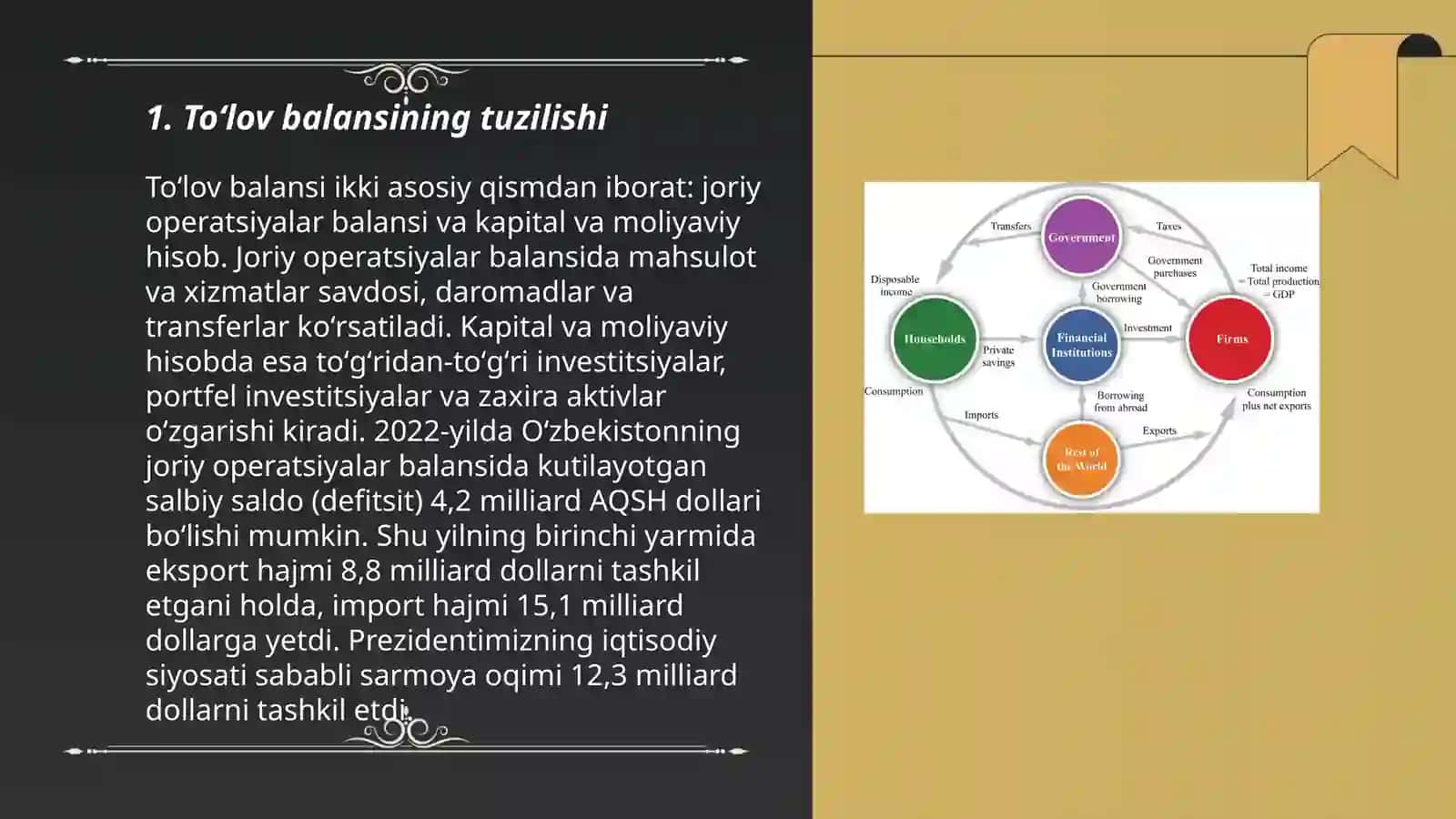 Makroiqtisodiyotda toʻlov balansi 3