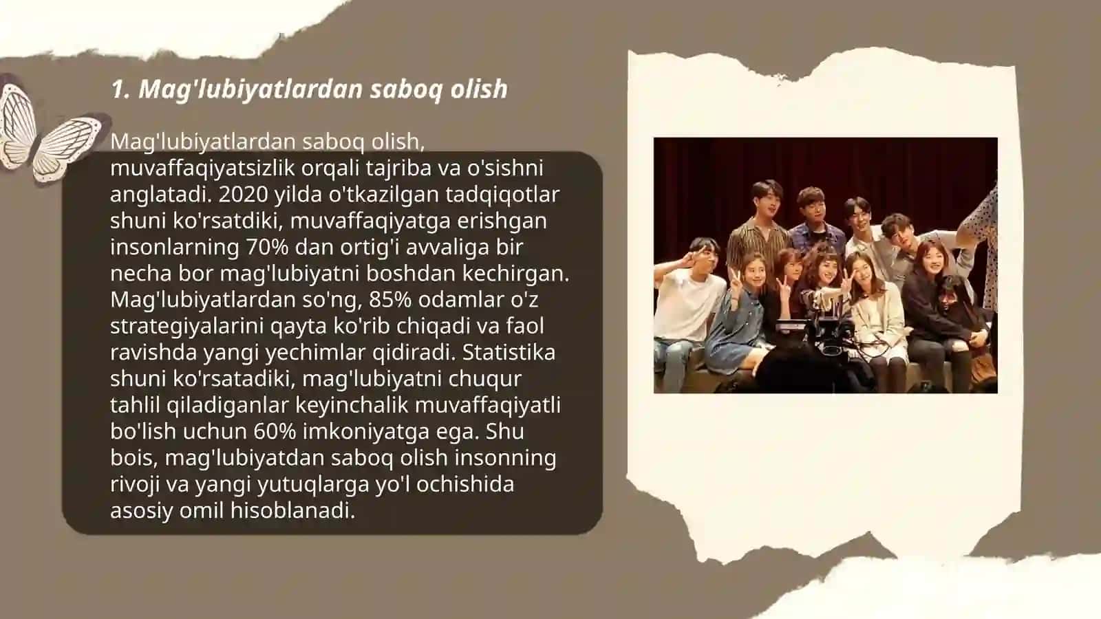 Mag'lubiyatlardan saboq olish 3
