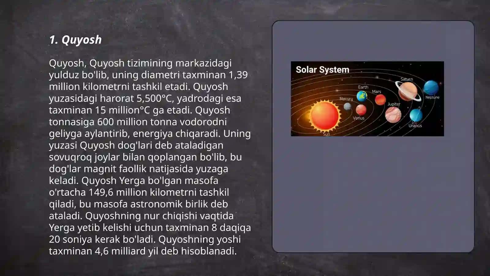 Quyosh sistemasi 3
