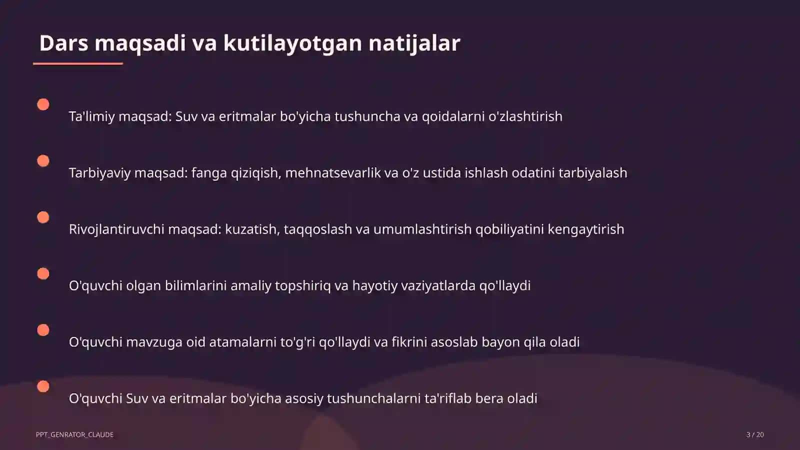 Suv va eritmalar (7-sinf) 4