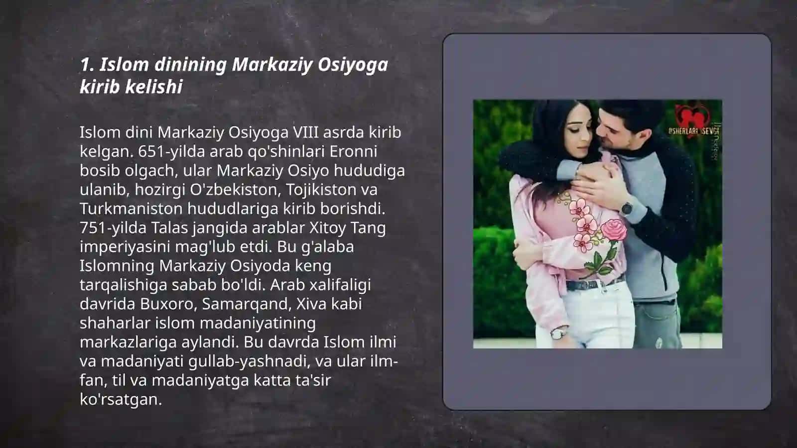 Islom dinining Markaziy Osiyoga kirib kelishi va kitobatchilik ishi Yunon madaniyatini Yevropaga tanitishda musulmon olimlarning roli 3