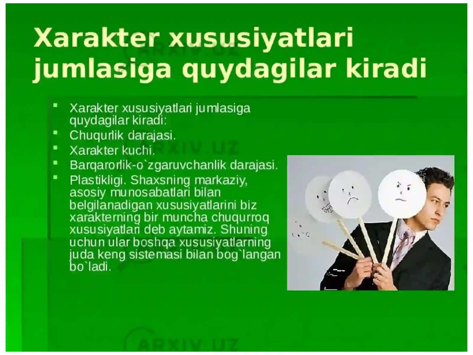 Xarakterning  fiziologik  asosi 3