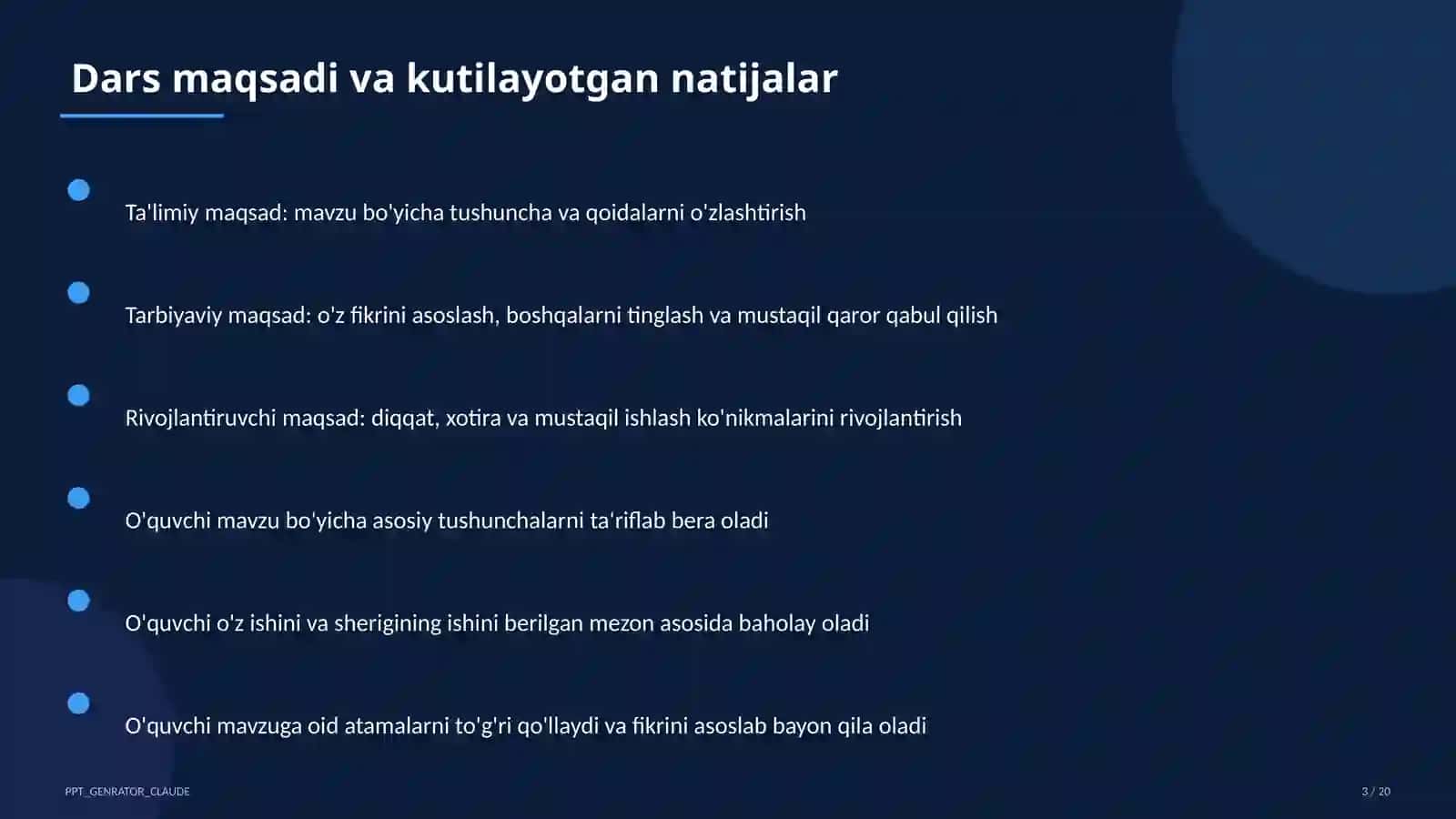 Texnologiya xonasida xavfsizlik qoidalari (5-sinf) 3