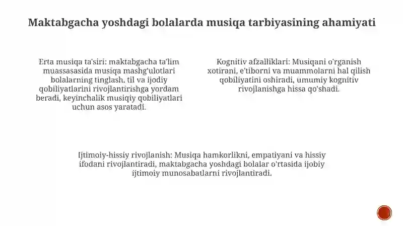 Maktabgacha Ta'lim Tashkilotlarida Musiqa Mashg'ulotlari Metodlari 3