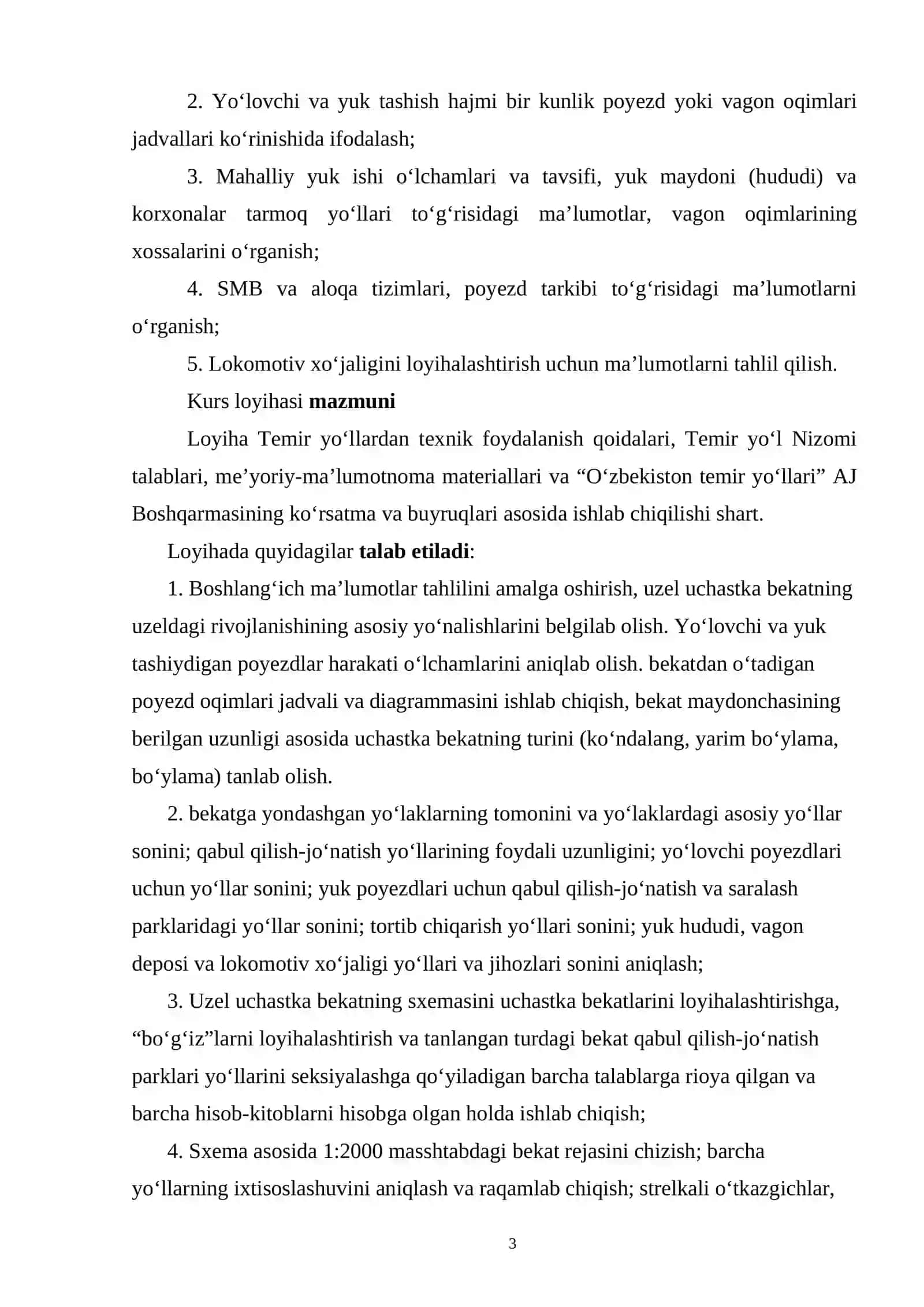 Yangi uzel uchastka bekati loyihasi 3