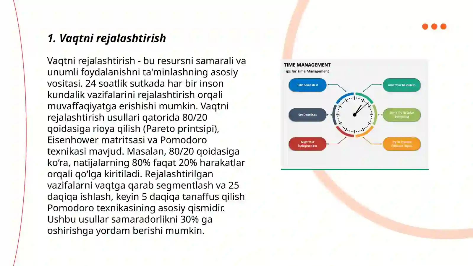 Time menegment 3