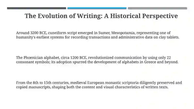 The development of writing skills 3