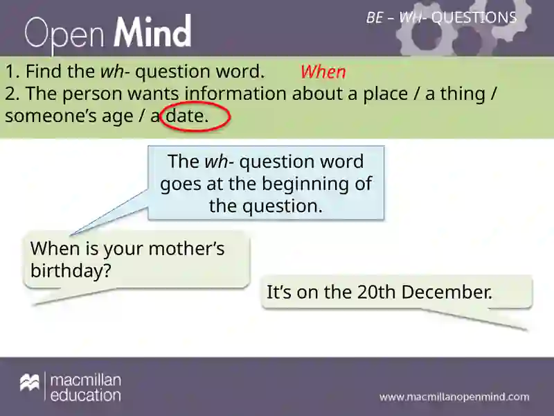 Open Mind ElementaryUnit 1 Grammar2 3