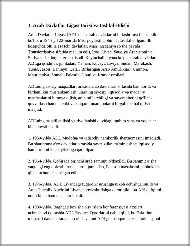 ARAB DAVLATLAR LIGASI 3