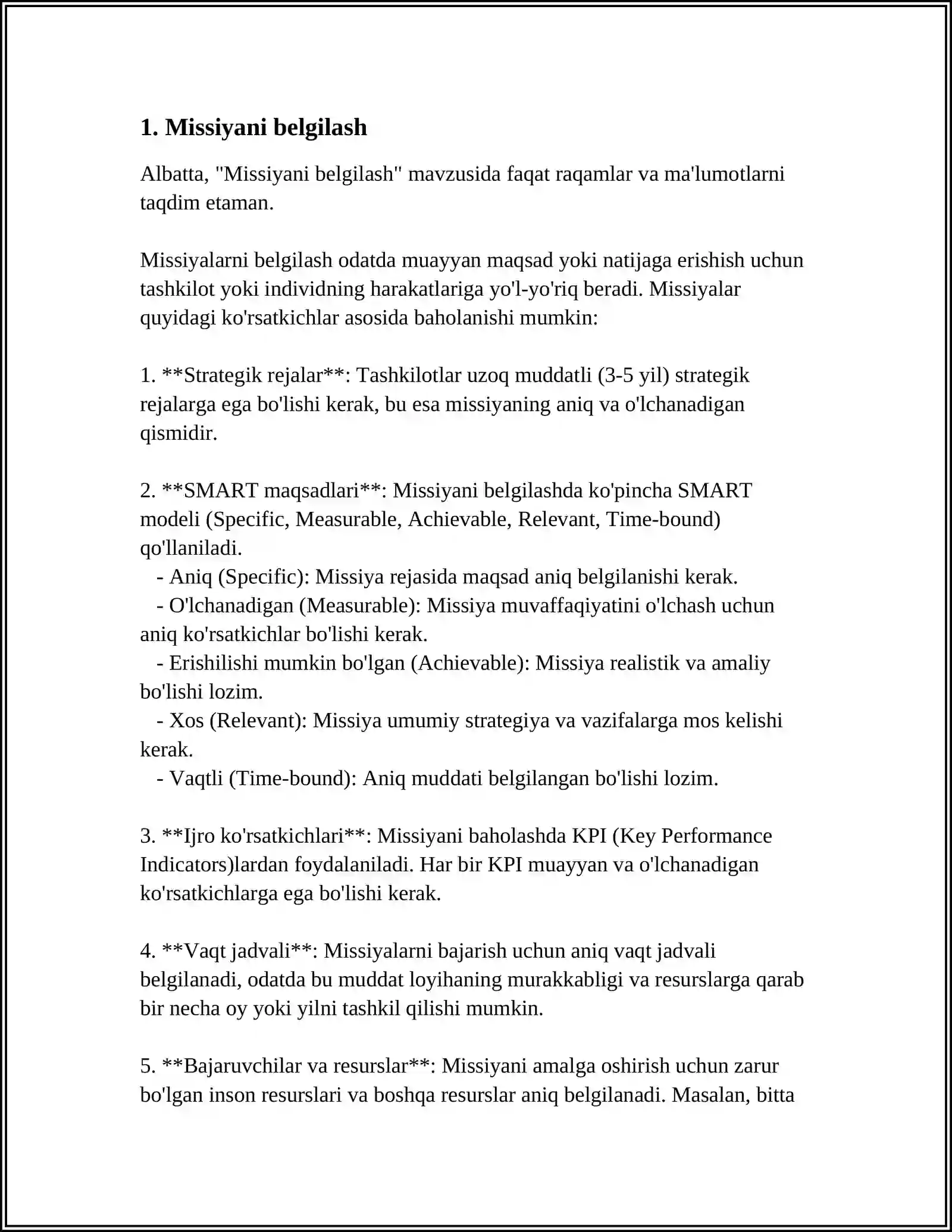 STRATEGIK REJALASHTIRISH BOSQICHLARI 3