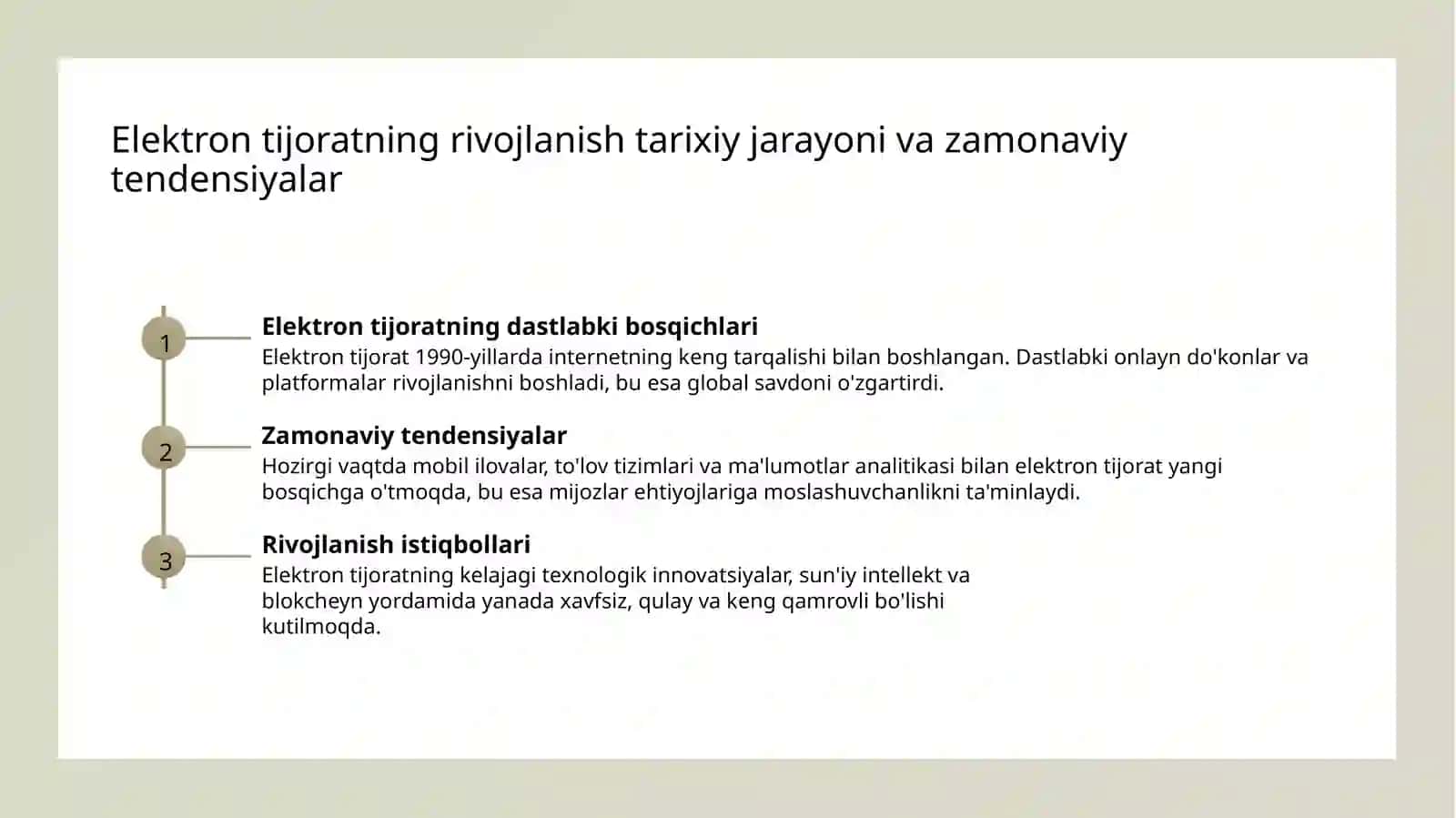 Elektron tijorat (e-commerce) va onlayn biznesning afzalliklari 3