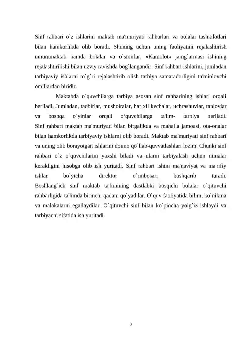 Sinf Rahbarining O’quvchilarga Bo’lgan Munosabatida Pedagogik Mahoratning Ahamiyati 3