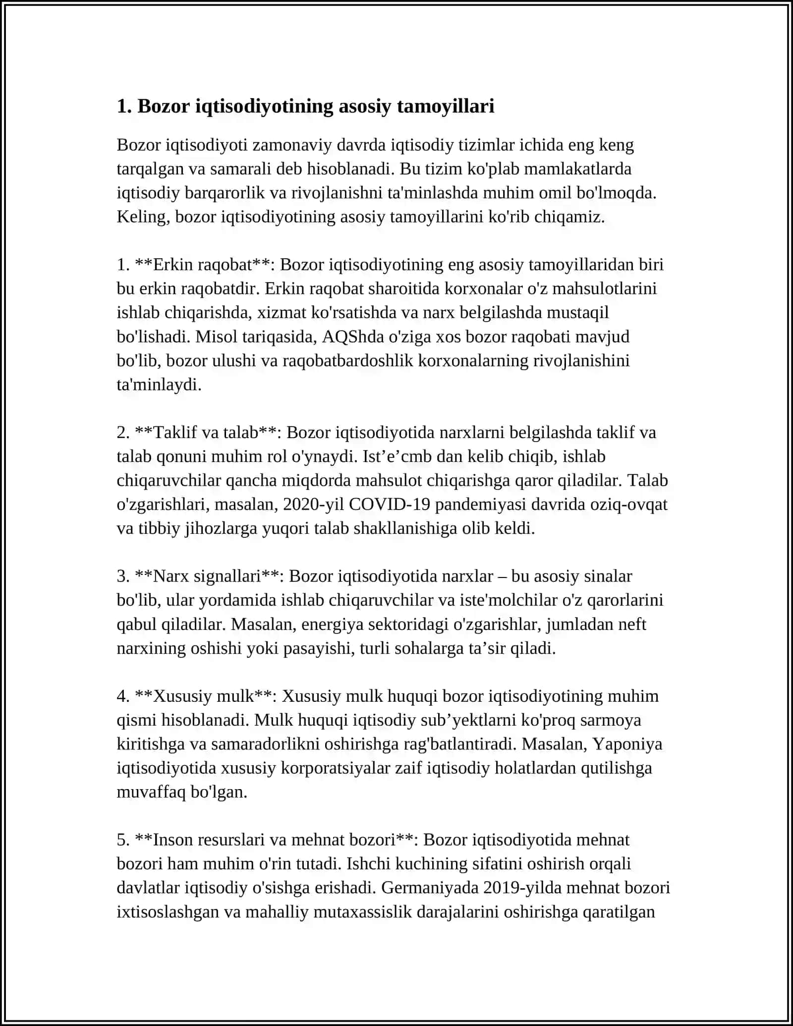 BOZOR IQTISODIYOTI 3