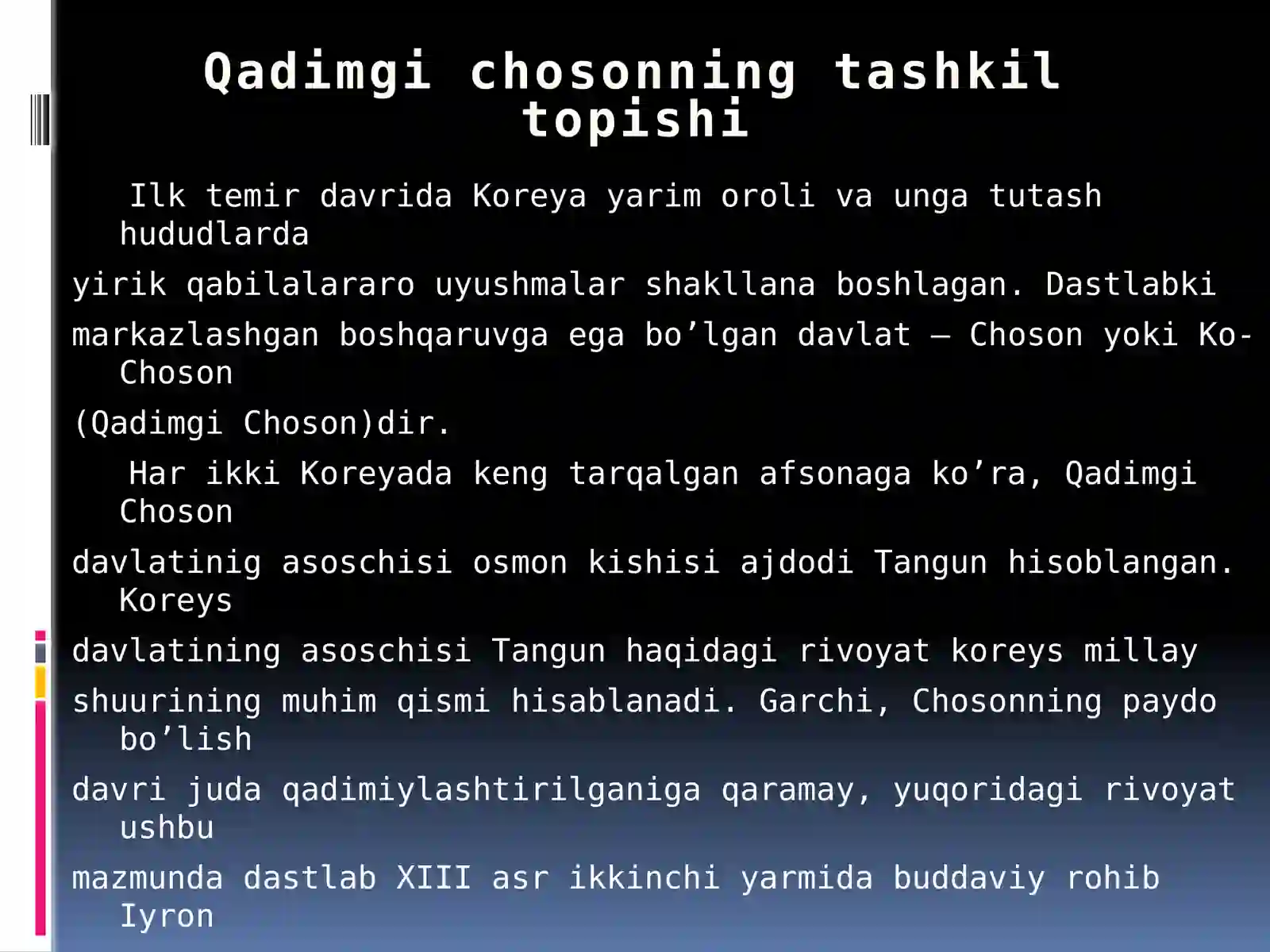 Qadimgi choson 3