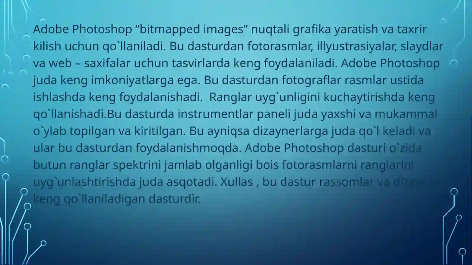 Adobe Photoshop 3