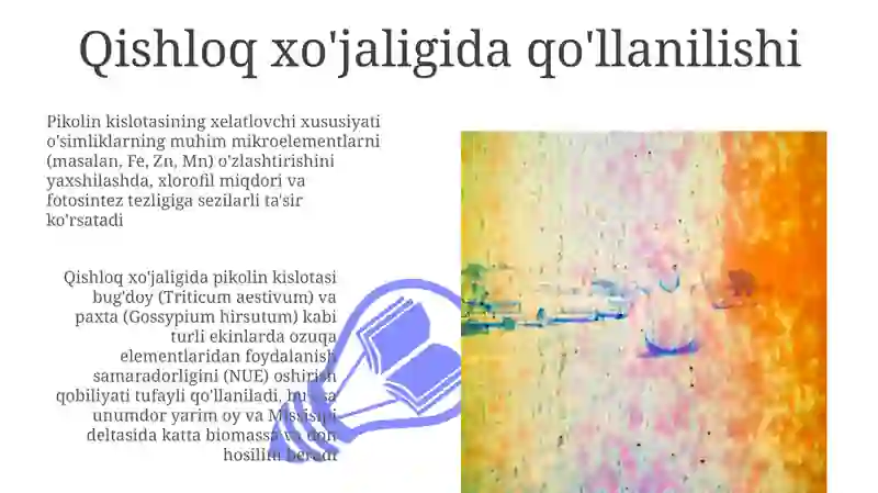 Pikolin kislotasi xossalari 3