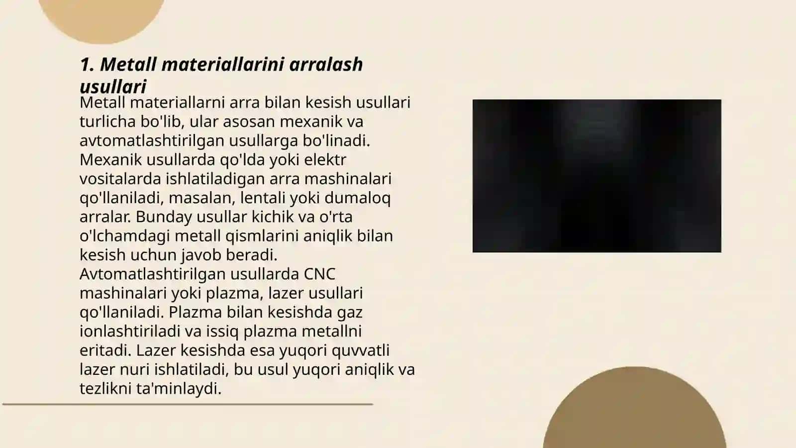 Metall va plastmassa materiallarini chilangarlik arrasi bilan kesish 3