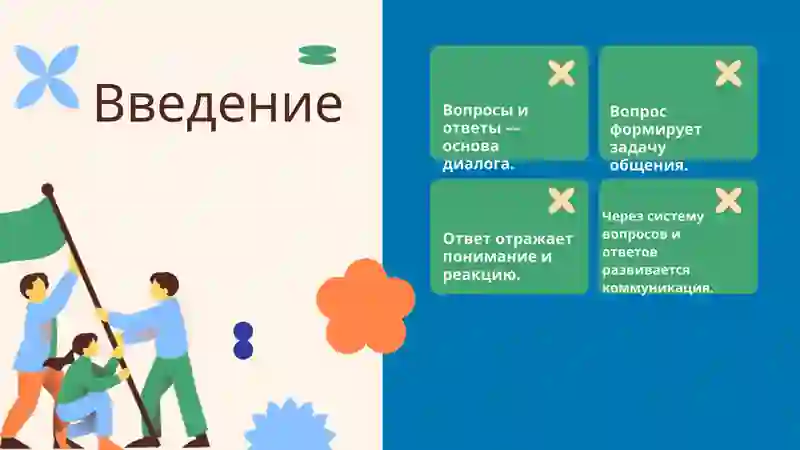 Вопросы и ответы в коммуникативных моделях 3