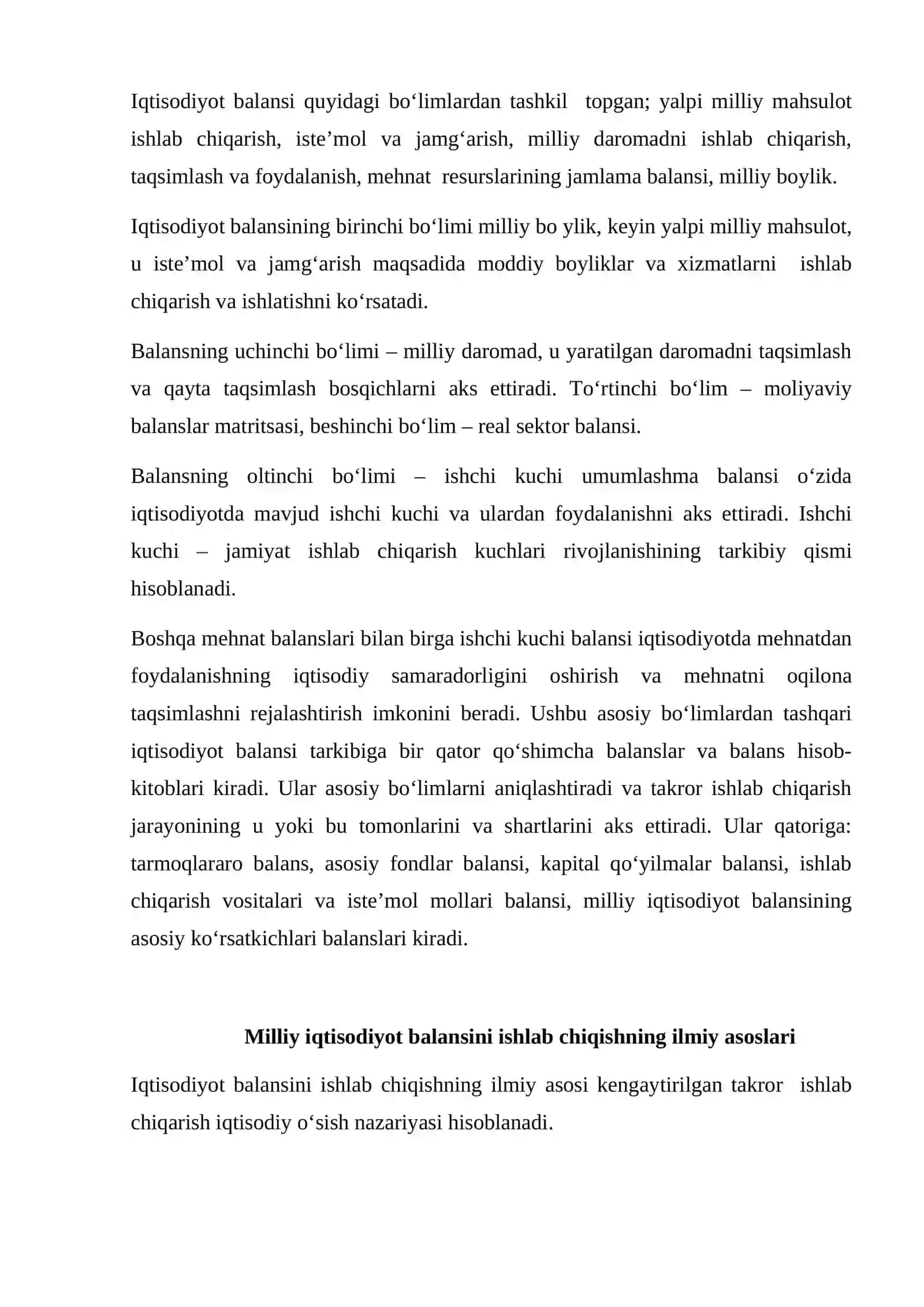 Iqtisodiyotda bаlаns tizimlаri аsоslаri 3