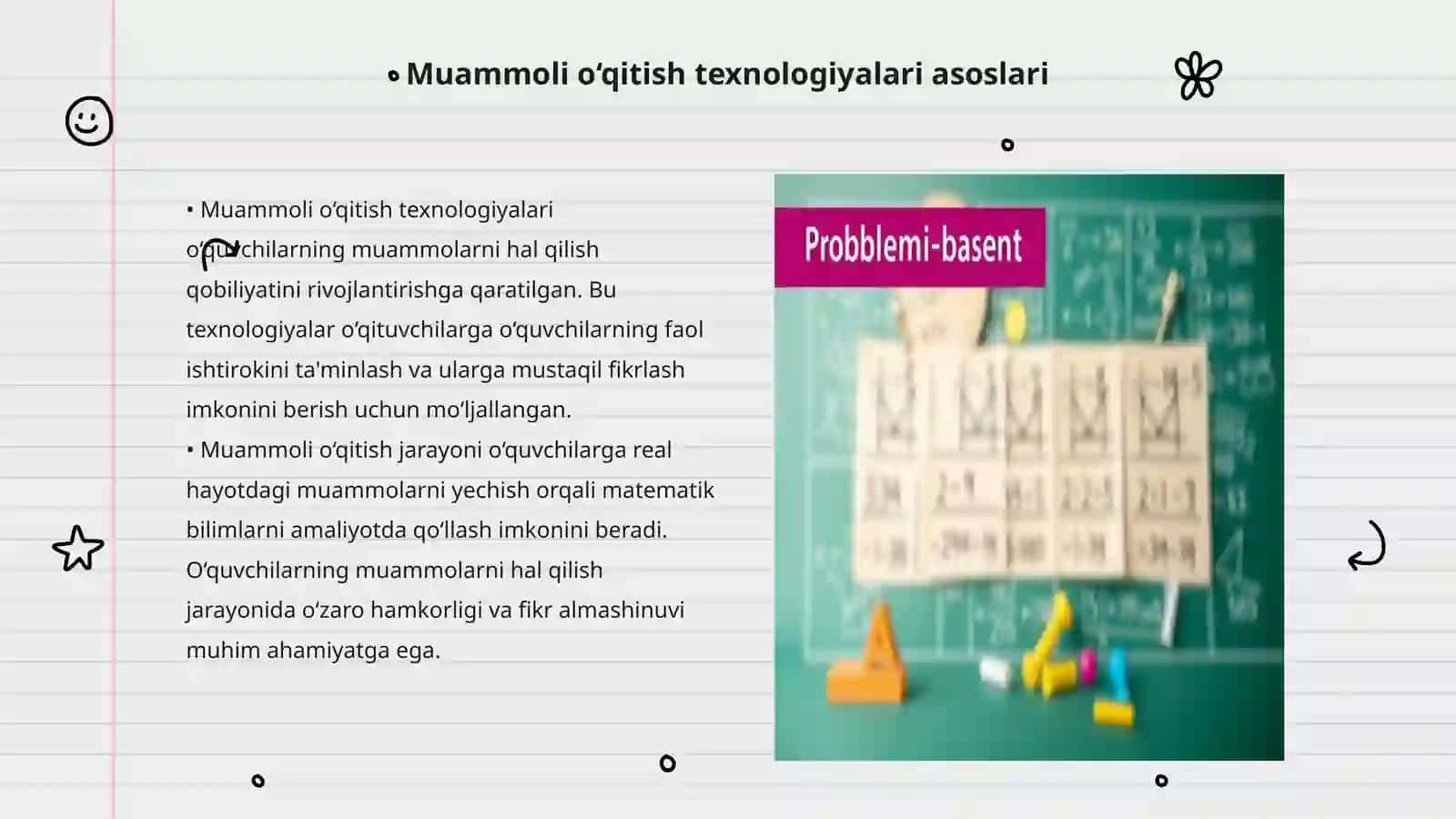 Muammoli o‘qitish texnologiyasi 3