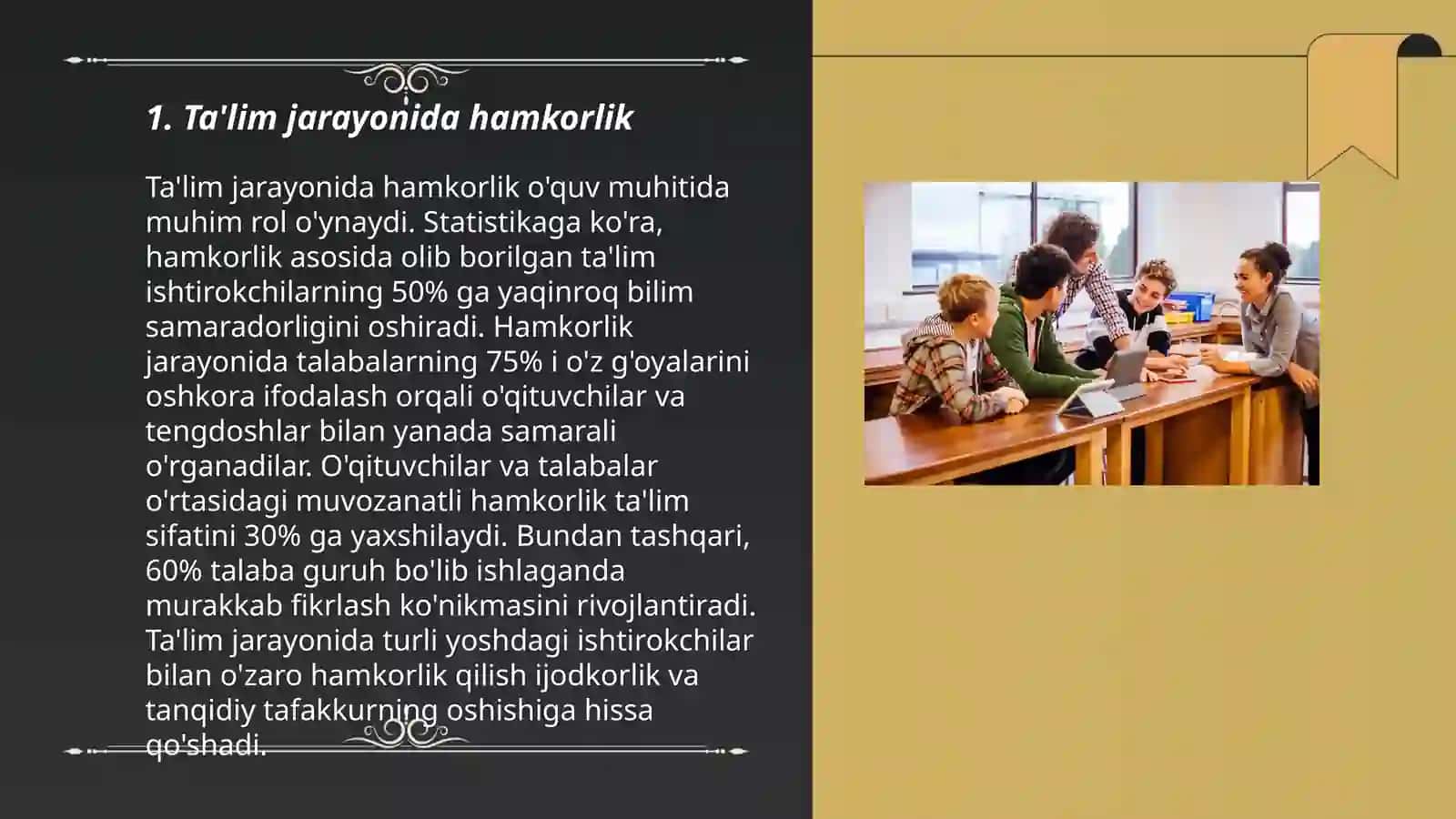 Ta’limda o‘qituvchi va o‘quvchilarning hamkorlikdagi faoliyati 3