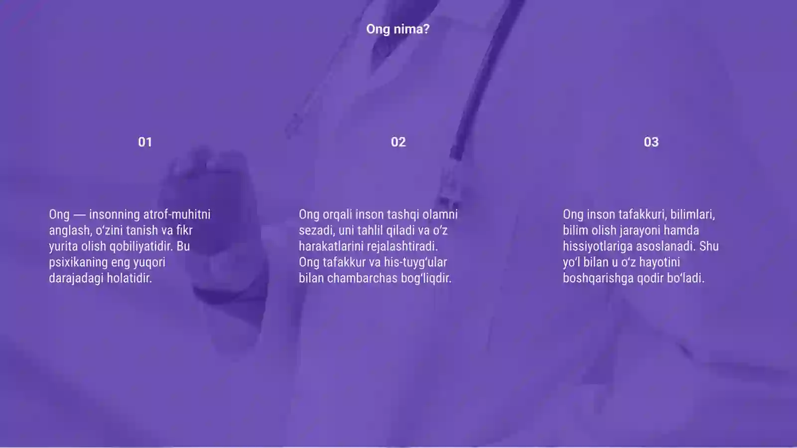Ong haqida tushuncha 3