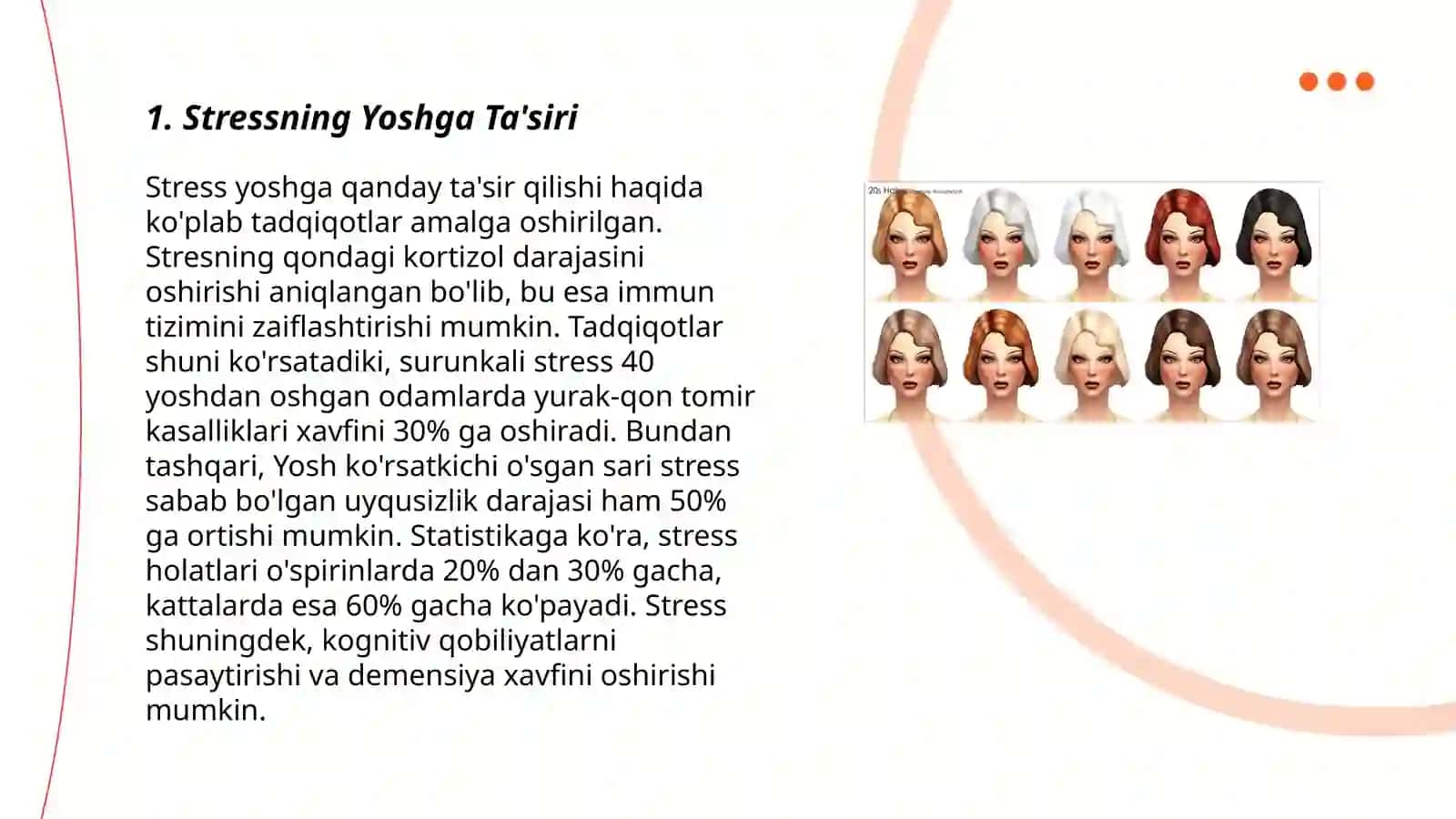 G. Selenning stress va distress yoshga oid xususiyatlari 3