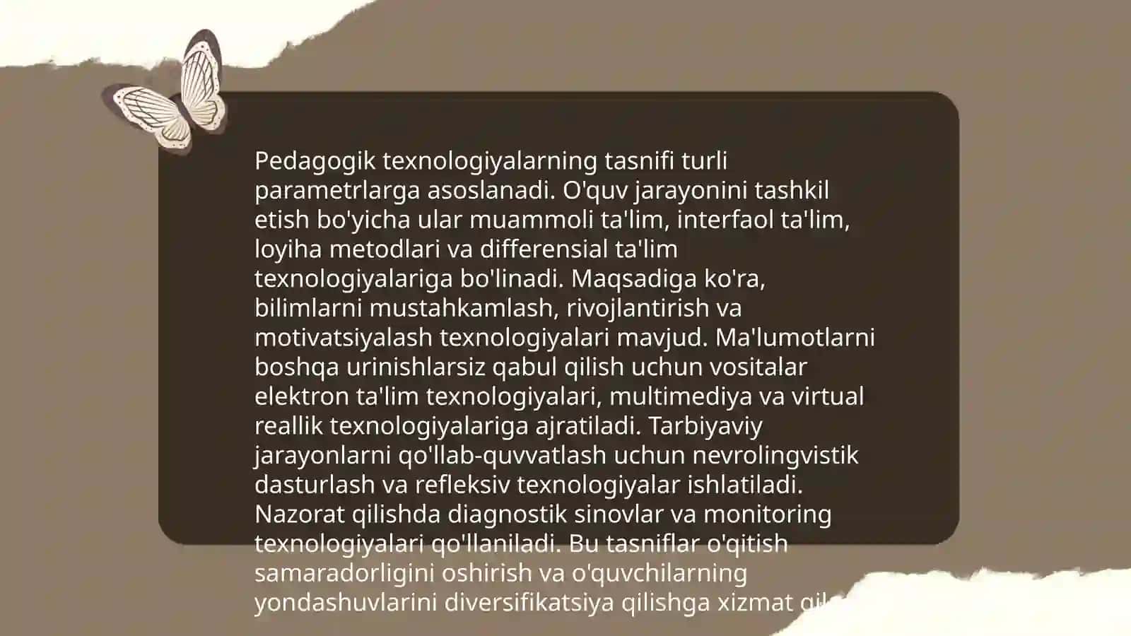 Maktabgacha taʼlimda pedagogik texnologiyalarning tasnifi tamoyillari 3