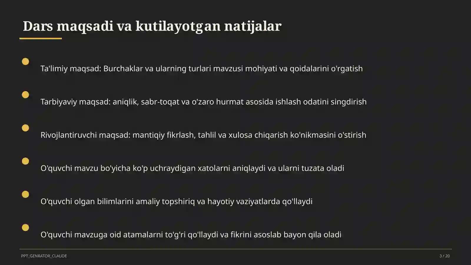 Burchaklar va ularning turlari (7-sinf) 3