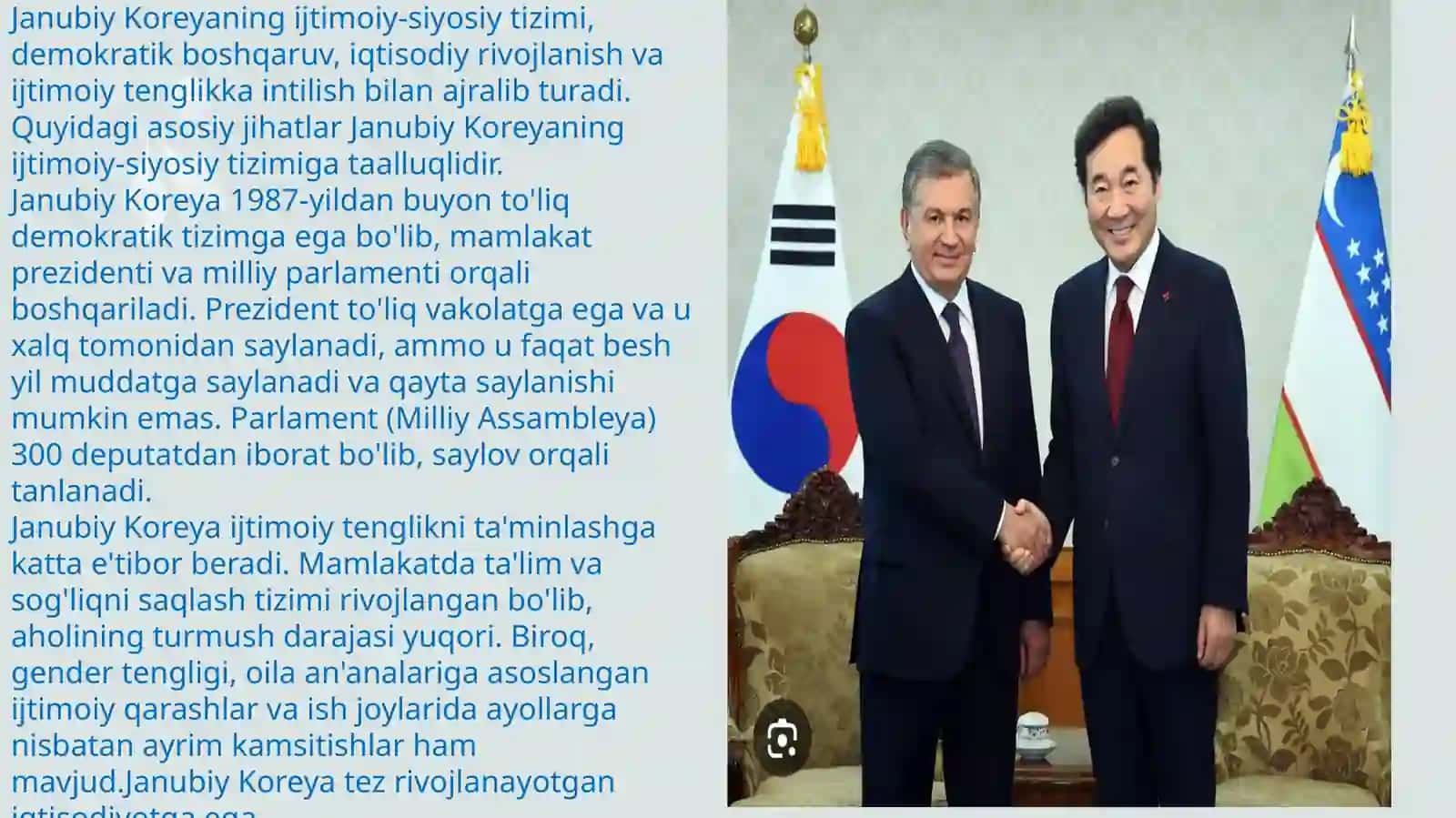 Janubiy Koreyada olib borilayotgan ijtimoiy siyosat 3