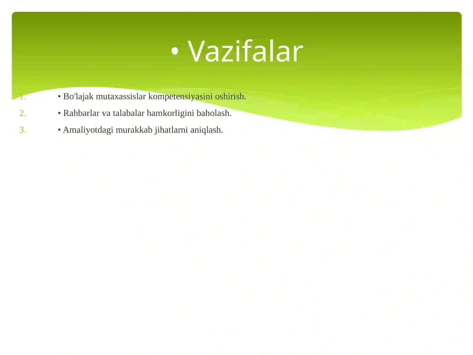 Umumiy tibbiyot va profilaktika asoslari 3