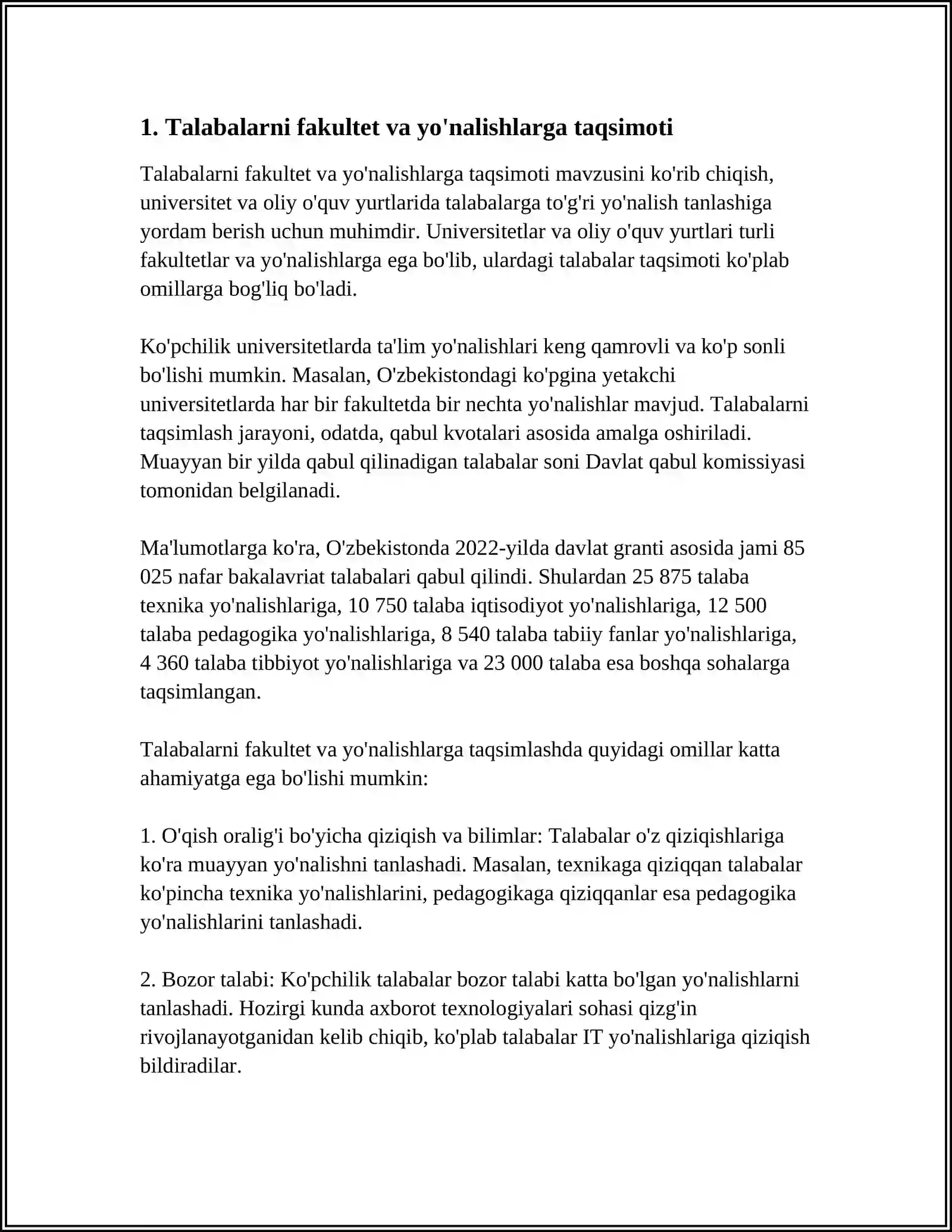 STYUDENT TAQSIMOTI 3