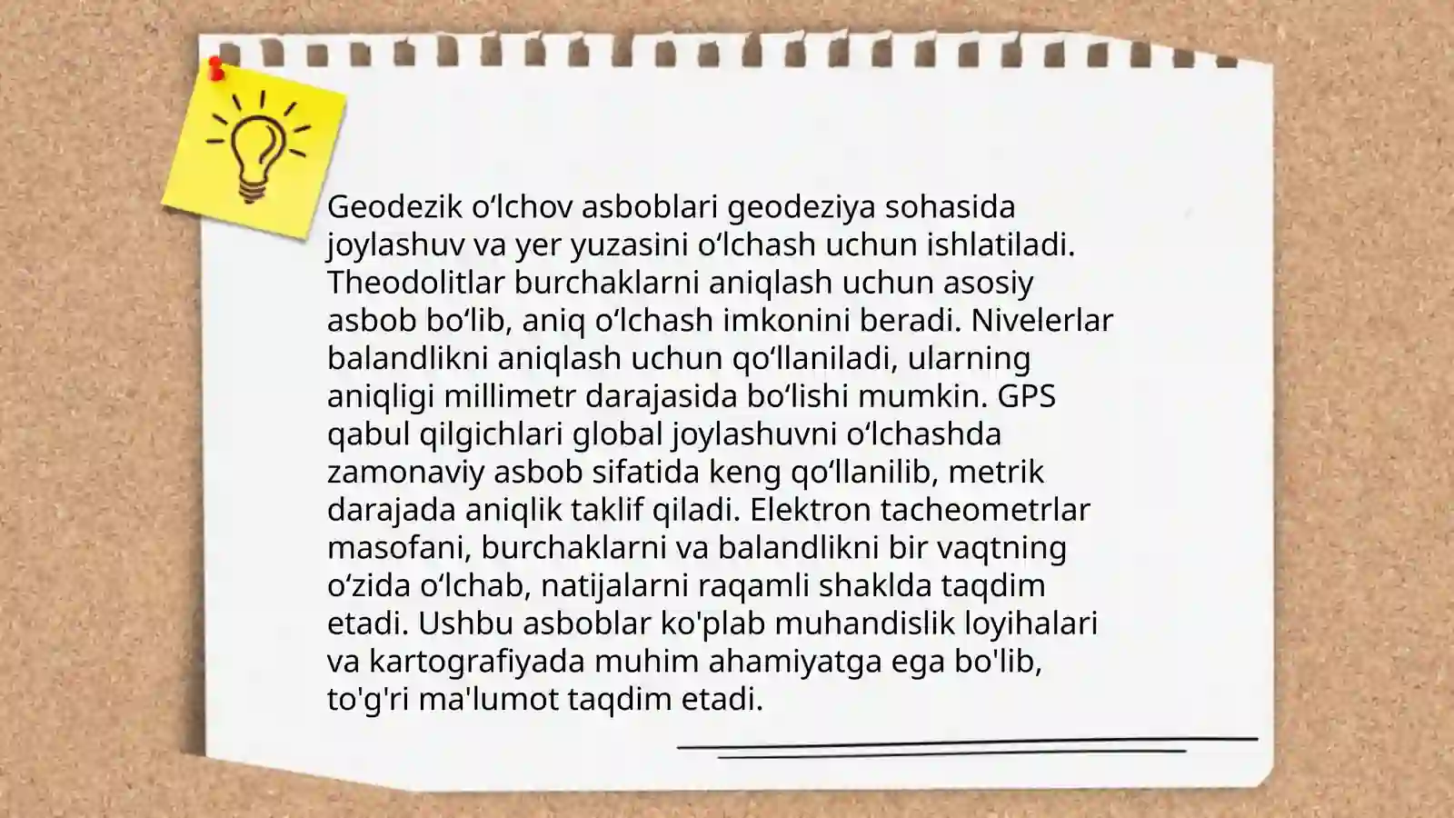 Geodezik oʻlchov asboblari 3