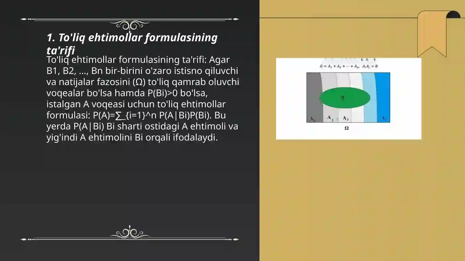 To'liq ehtimollar formulasi 3