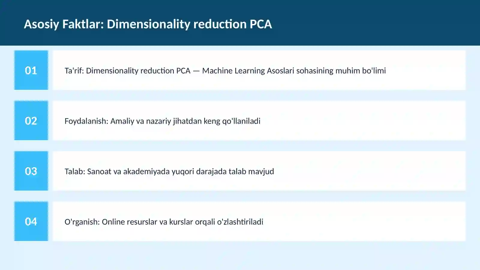 AI | MACHINE LEARNING ASOSLARI 3