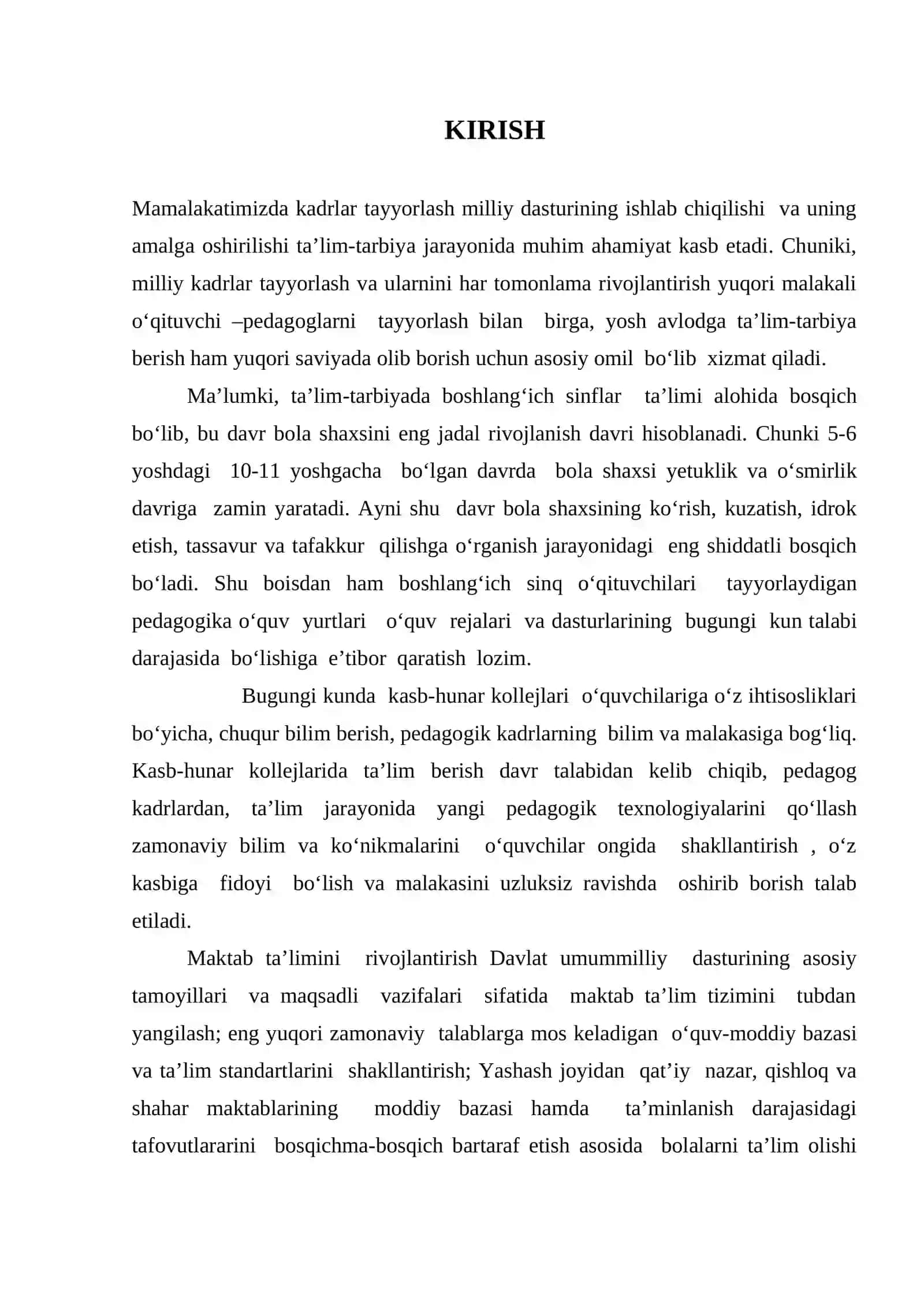 “O’quvchi yoshlarni kasb-hunarga yo’naltirish tizimi” MAVZUSINI O’QITISH TEXNOLOGIYASI (8-sinf misolida) 3