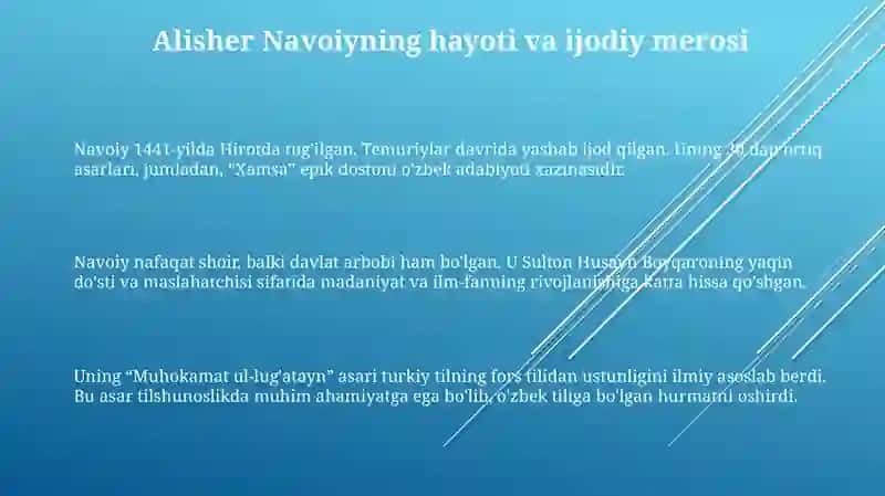 Alisher Navoiyning falsafa ilmiga qo'shgan hissasi 3