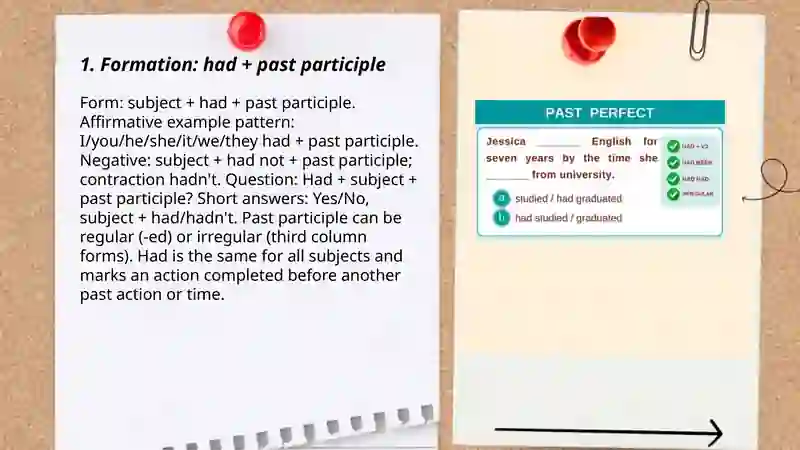 Past Perfect 3