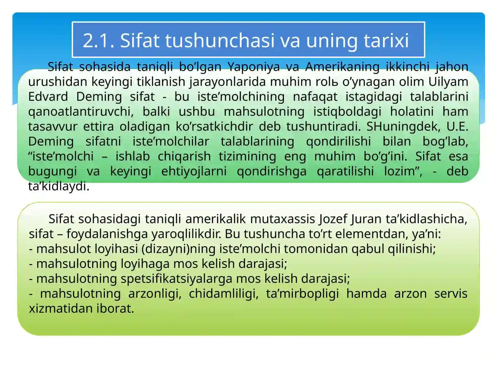 BOZOR SHAROITLARIDA SIFAT VA RAQOBAT BARDOSHLIK 3