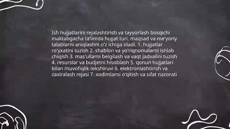 Maktabgacha taʼlimda ish hujjatlari bilan ishlashning turli bosqishlari 3