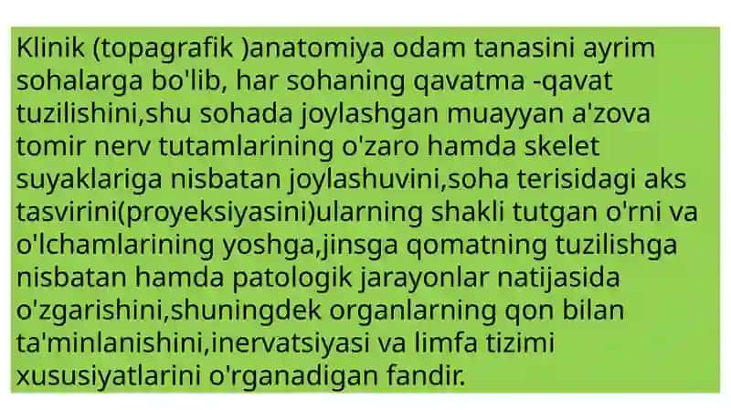 Qo'l va oyoq bo'g'imlari klinik anatomiyasi va ularda bajariladigan zamonaviy aperatsiyalar 3
